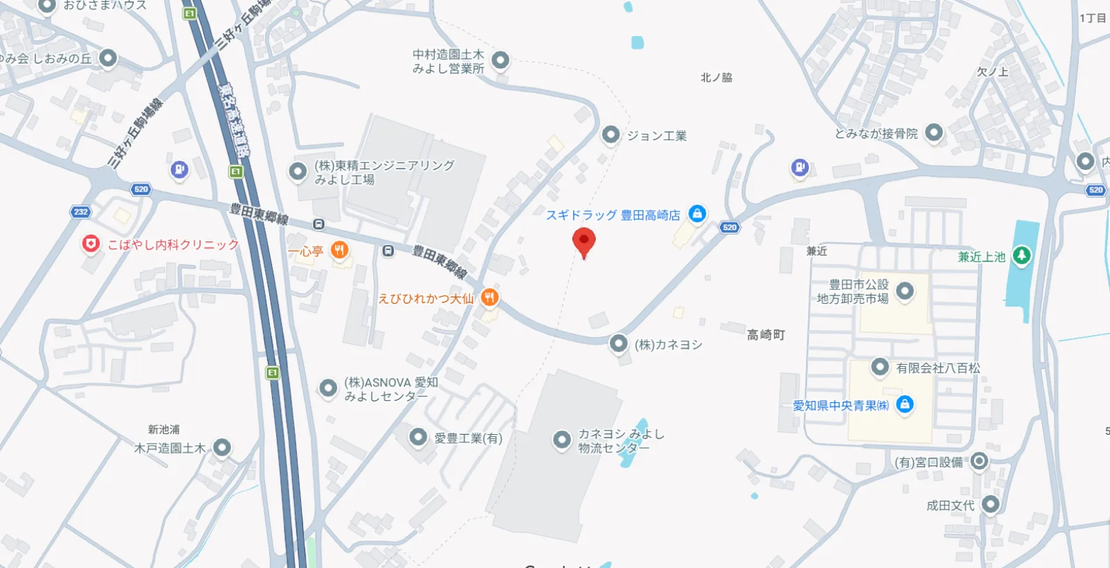 株式会社丸一金属 アクセスマップ